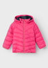 Name It Kids Pink Padded Coat (9mths-5yrs) - 9-12M Image 1