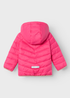 Name It Kids Pink Padded Coat (9mths-5yrs) - 9-12M Image 2