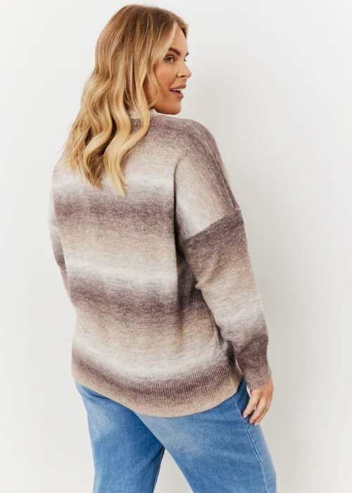 In The Style Jess Millichamp Natural Longline Jumper - 10-12 Image 3
