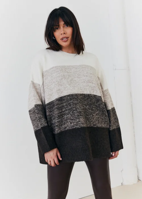 In The Style Stacey Solomon Tonal Crew Neck Jumper - 06-08 Image 8