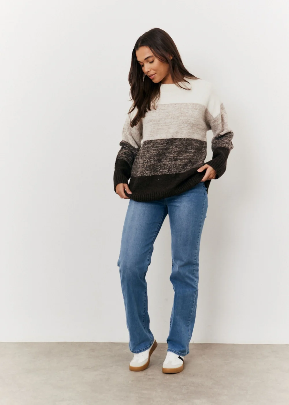 In The Style Stacey Solomon Tonal Crew Neck Jumper - 06-08 Image 7