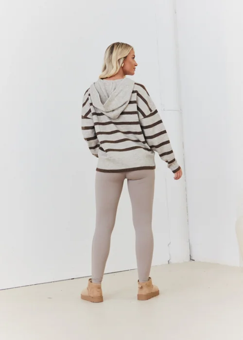 In The Style Chocolate Recycled Legging - 8 Image 2