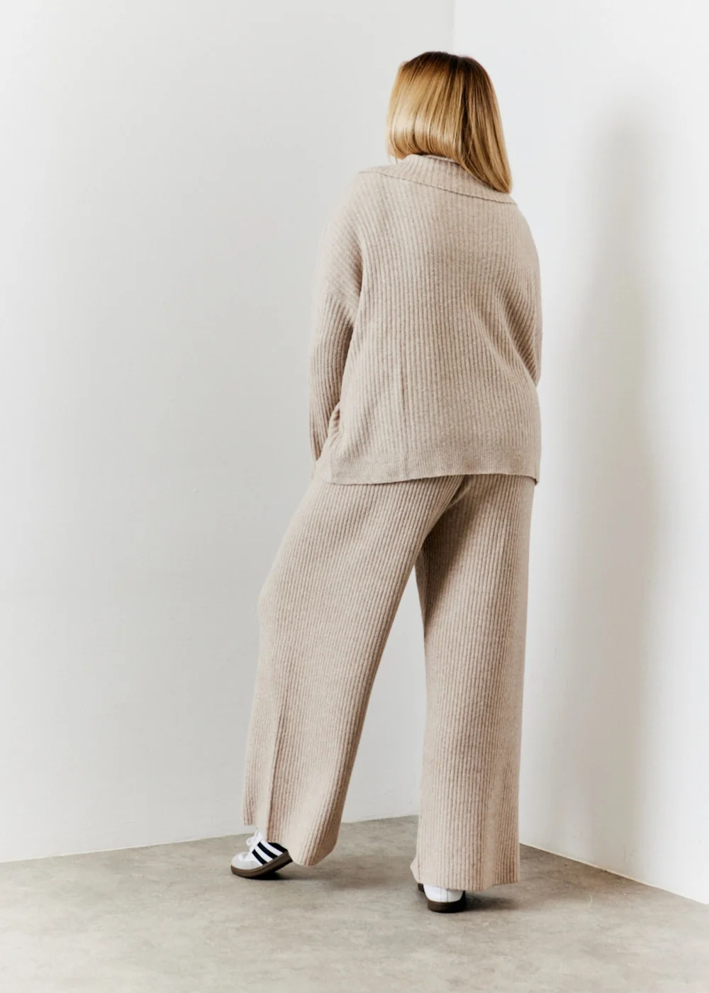 In The Style Camel 1/4 Zip Knit Jumper - 22-24 Image 7