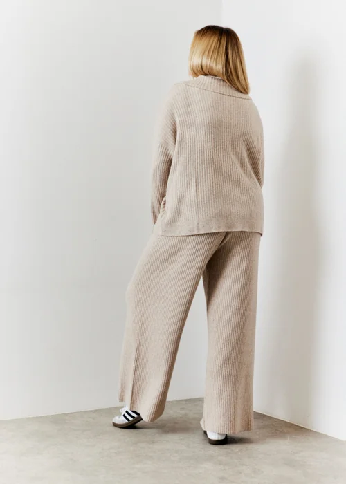 In The Style Camel 1/4 Zip Knit Jumper - 22-24 Image 7