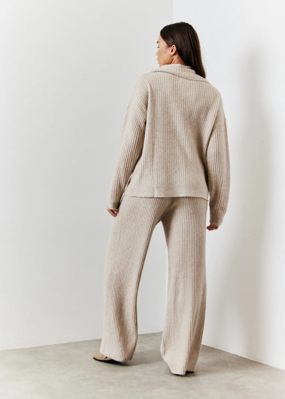 In The Style Camel 1/4 Zip Knit Jumper - 22-24 Image 4