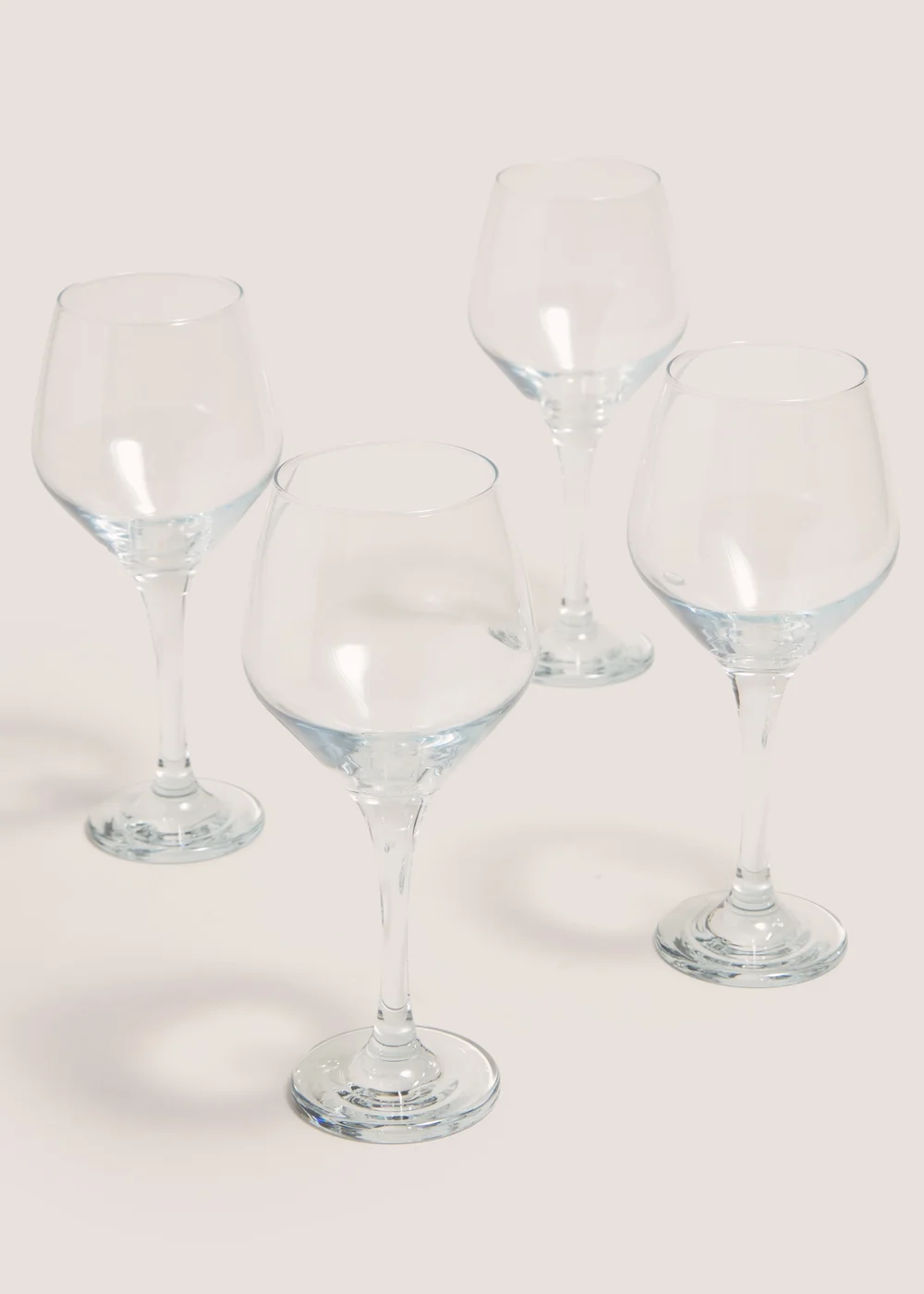 4 Pack Allegra Wine Glasses Image 1