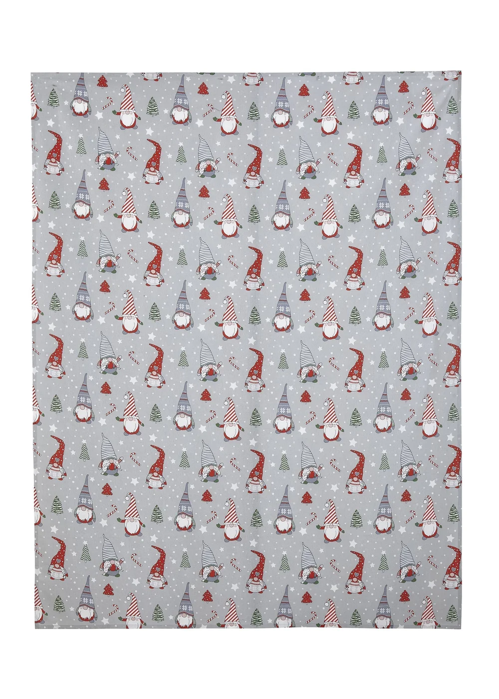 Catherine Lansfield Christmas Gnomes Cotton Dining Table Cloth - 137 x 178cm Image 1