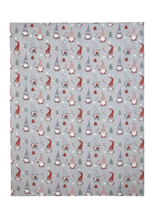 Catherine Lansfield Christmas Gnomes Cotton Dining Table Cloth - 137 x 178cm Image 1