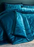 Bridgerton By Catherine Lansfield Regal Soft Velvet Quilted Bedspread (220x230cm) - One Size Image 2