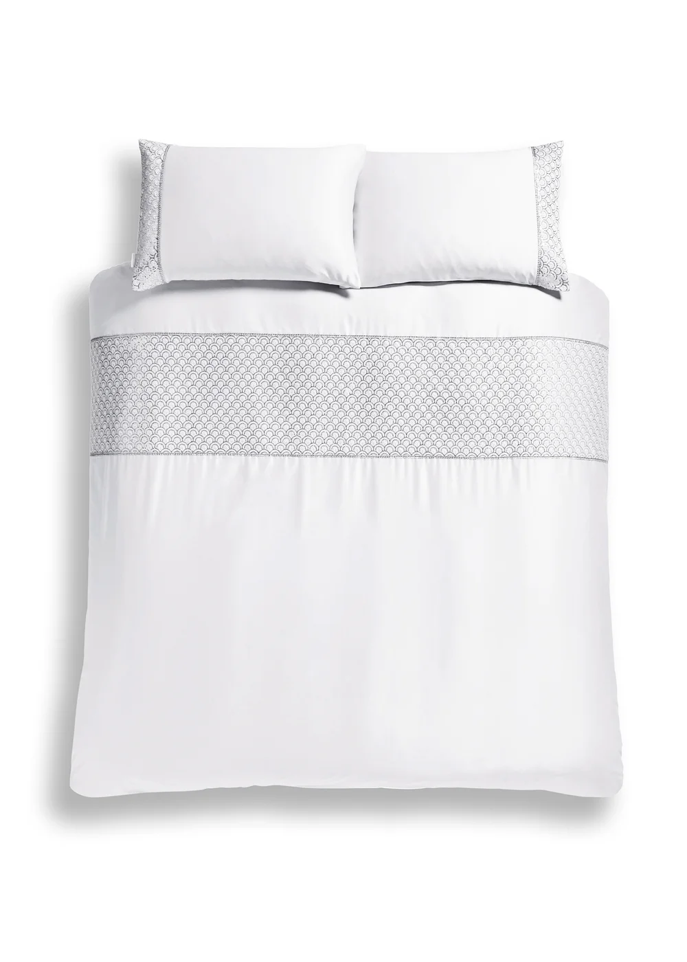 Catherine Lansfield Deco Sequin Duvet Cover Set - Double Image 5
