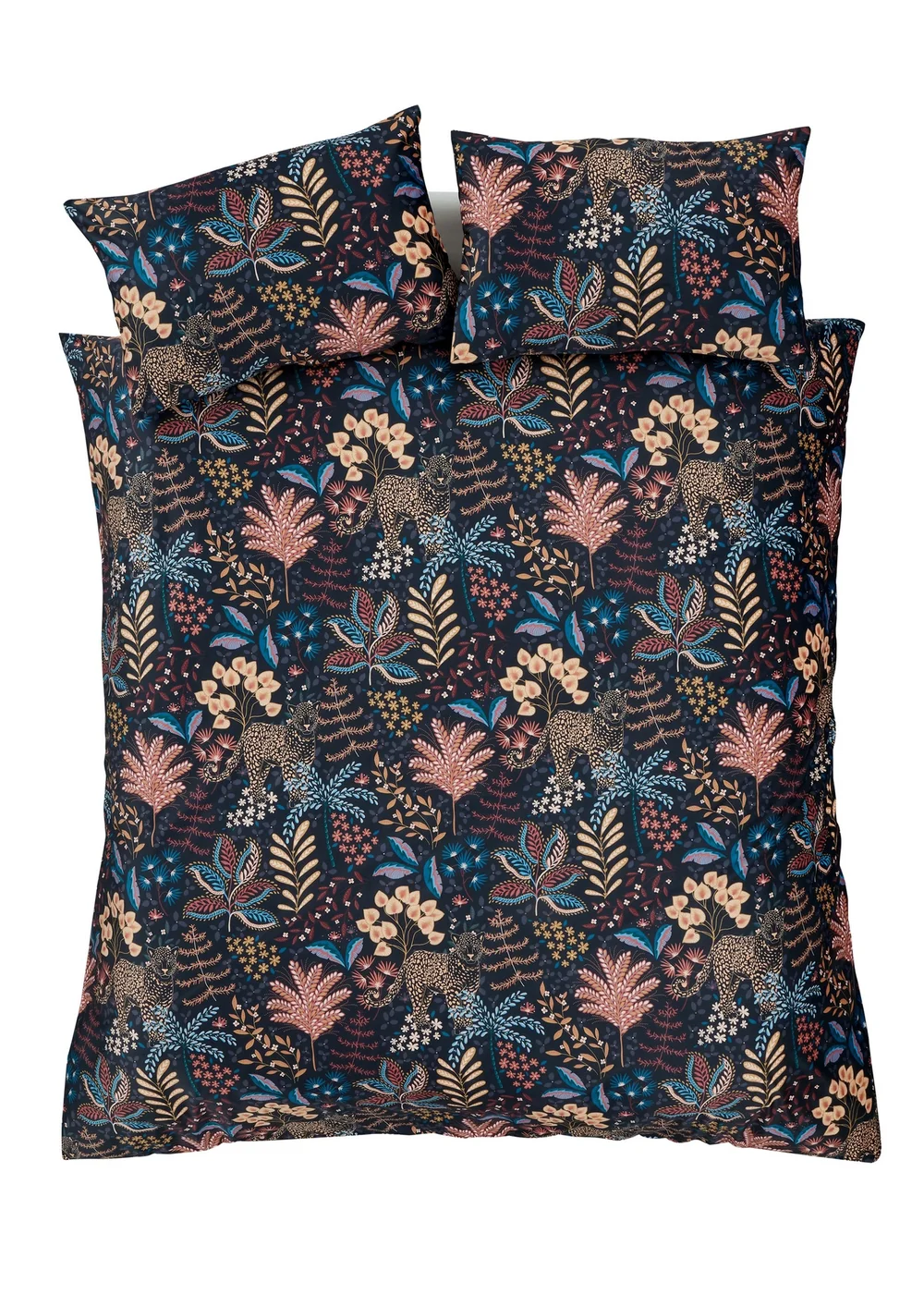 Catherine Lansfield Soft Velvet Exotic Leopard Duvet Cover Set - Single Image 5