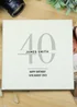 Personalised Memento Company Ivory Birthday Square Photo Album - One Size Image 3