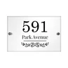 Personalised Memento Company Clear Botanical Acrylic House Sign - One Size Image 5