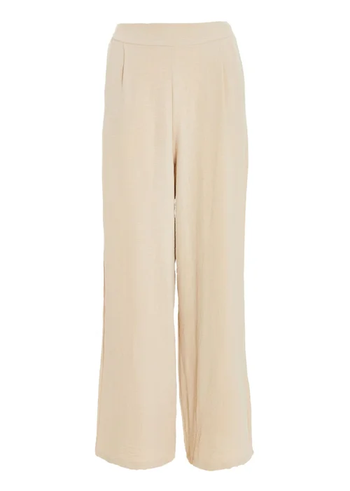 Quiz Stone Wide Leg Trousers - S Image 4