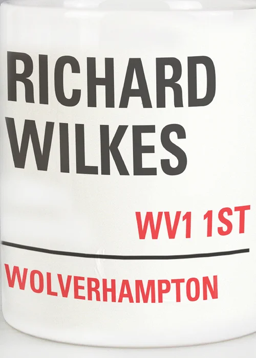 Personalised Memento Company White London Street Sign Mug - One Size Image 2