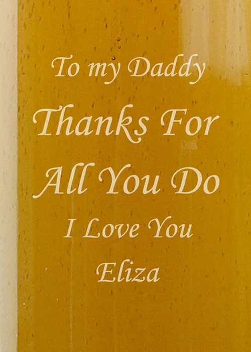 Personalised Memento Company Clear Glass Pint Stern Tankard - One Size Image 2