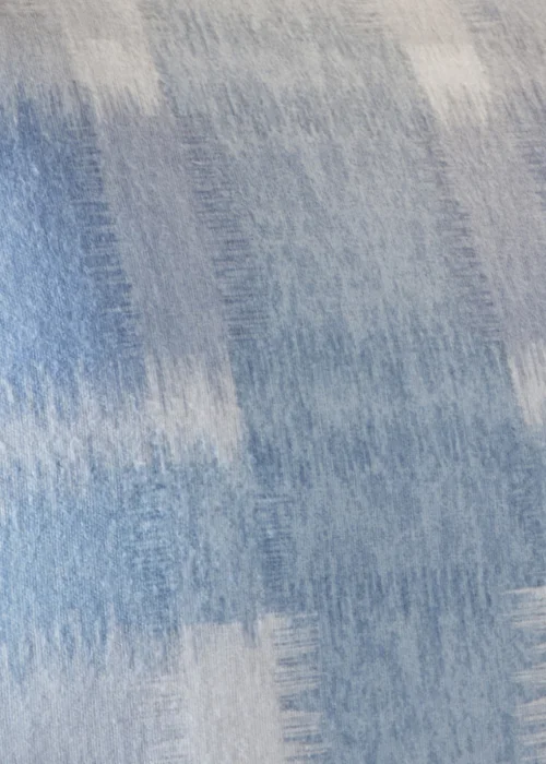 Appletree Hygge Verbier Blue Faux Mohair Bedspread - 130 x 180cm Image 3