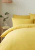 Appletree Style Pure Cotton Yellow Duvet Cover Set - Single Image 2