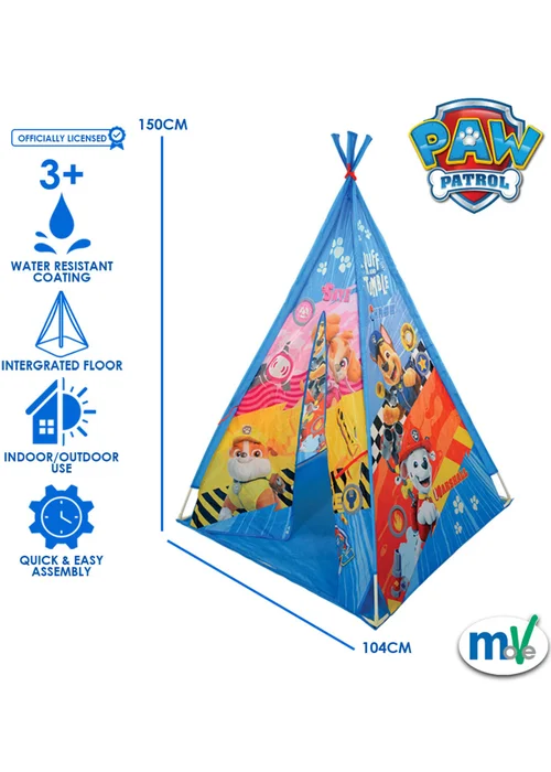 Paw Patrol Play Tent - One Size Image 2