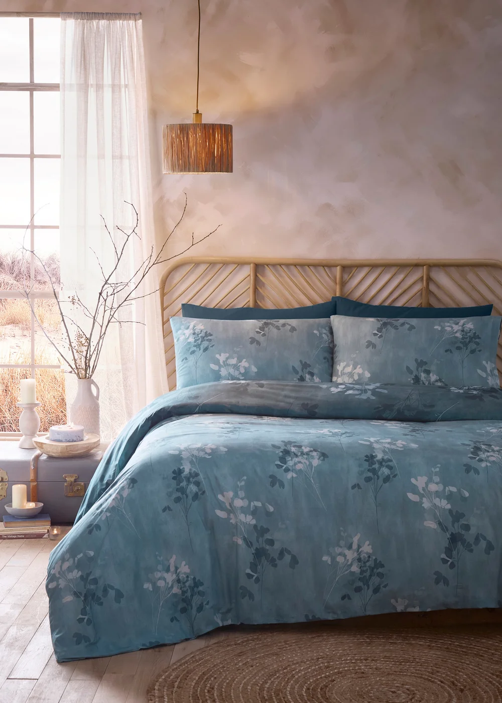Drift Home Flynn Blue Duvet Cover Set - Single Image 5