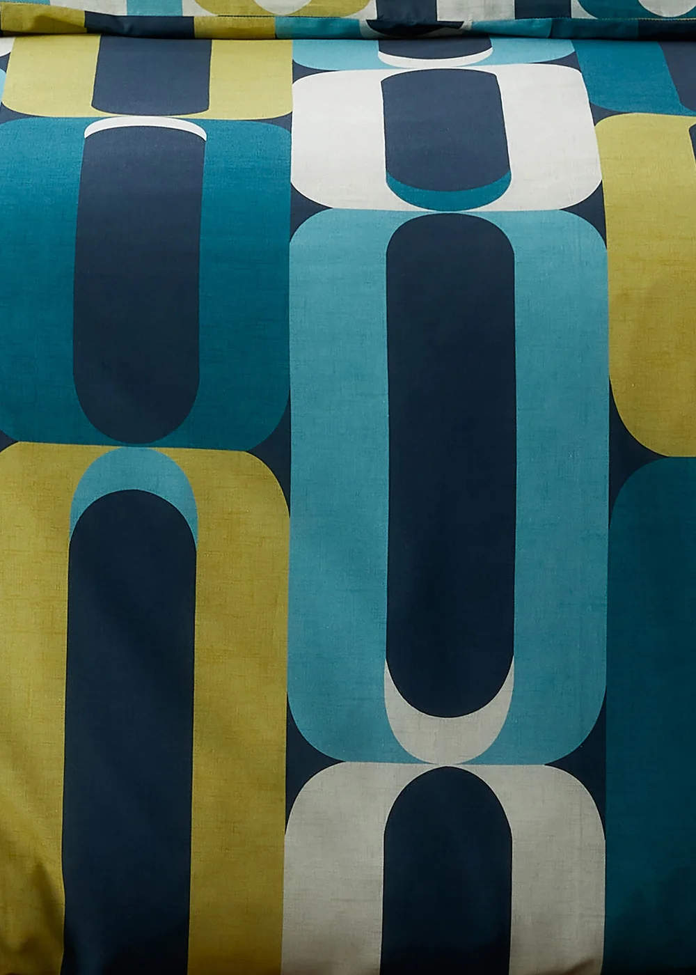 Fusion Orea Blue Duvet Cover Set - Single Image 4