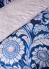 Laurence Llewelyn-Bowen Romilly Blue Jacquard Duvet Cover Set - Double Image 3