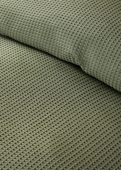 Serene Lindly Dark Green Duvet Cover Set - Single Image 3