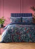 Soiree Tessa Navy Duvet Cover Set - Double Image 1