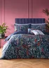 Soiree Tessa Navy Duvet Cover Set - Double Image 4