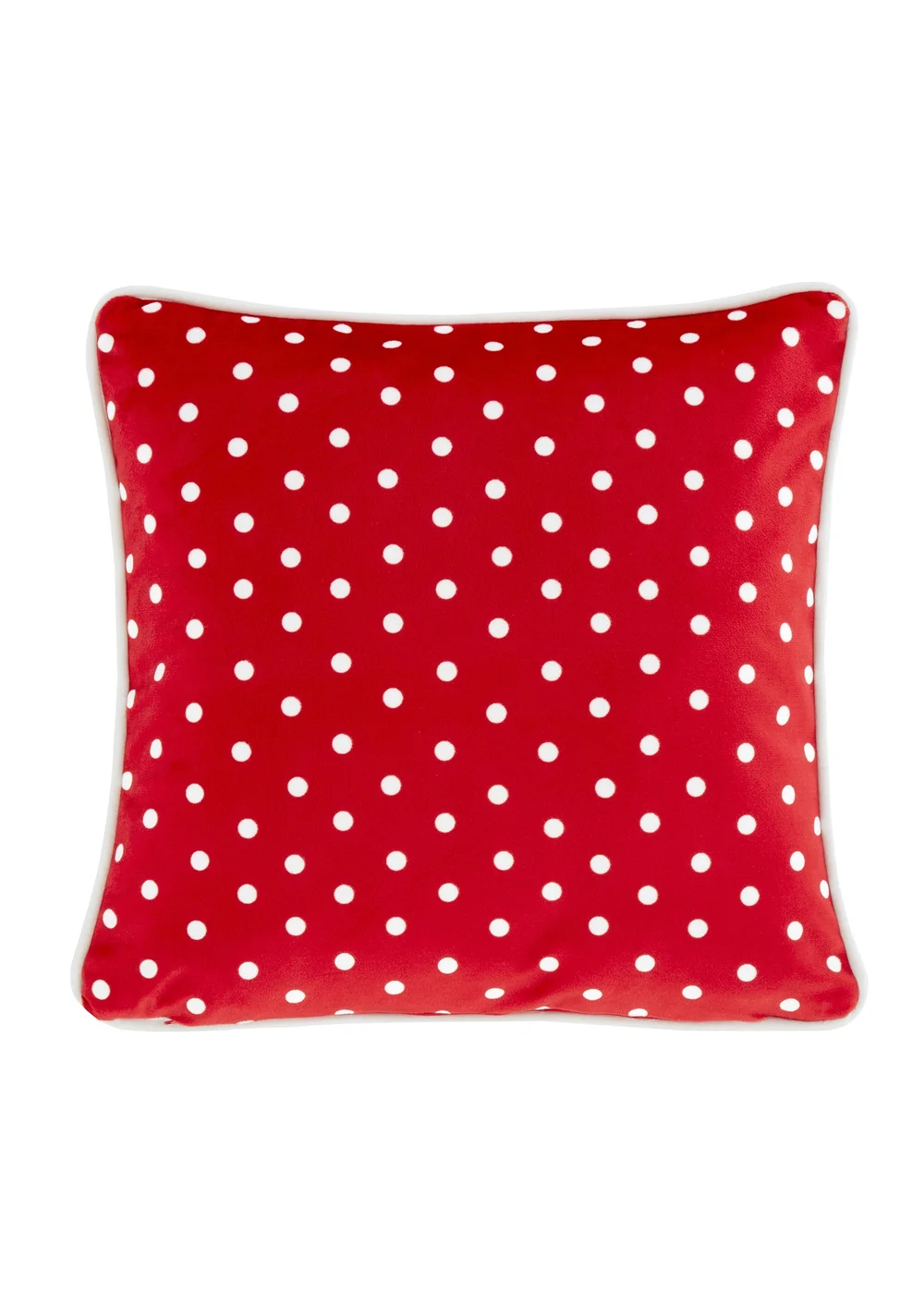 Fusion Festive Gonks Christmas Red Velvet Filled Cushion (43cm x 43cm) - 43W X 43D Image 2