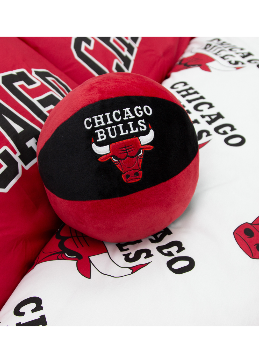 NBA Chicago Shaped Cushion - One Size Image 4