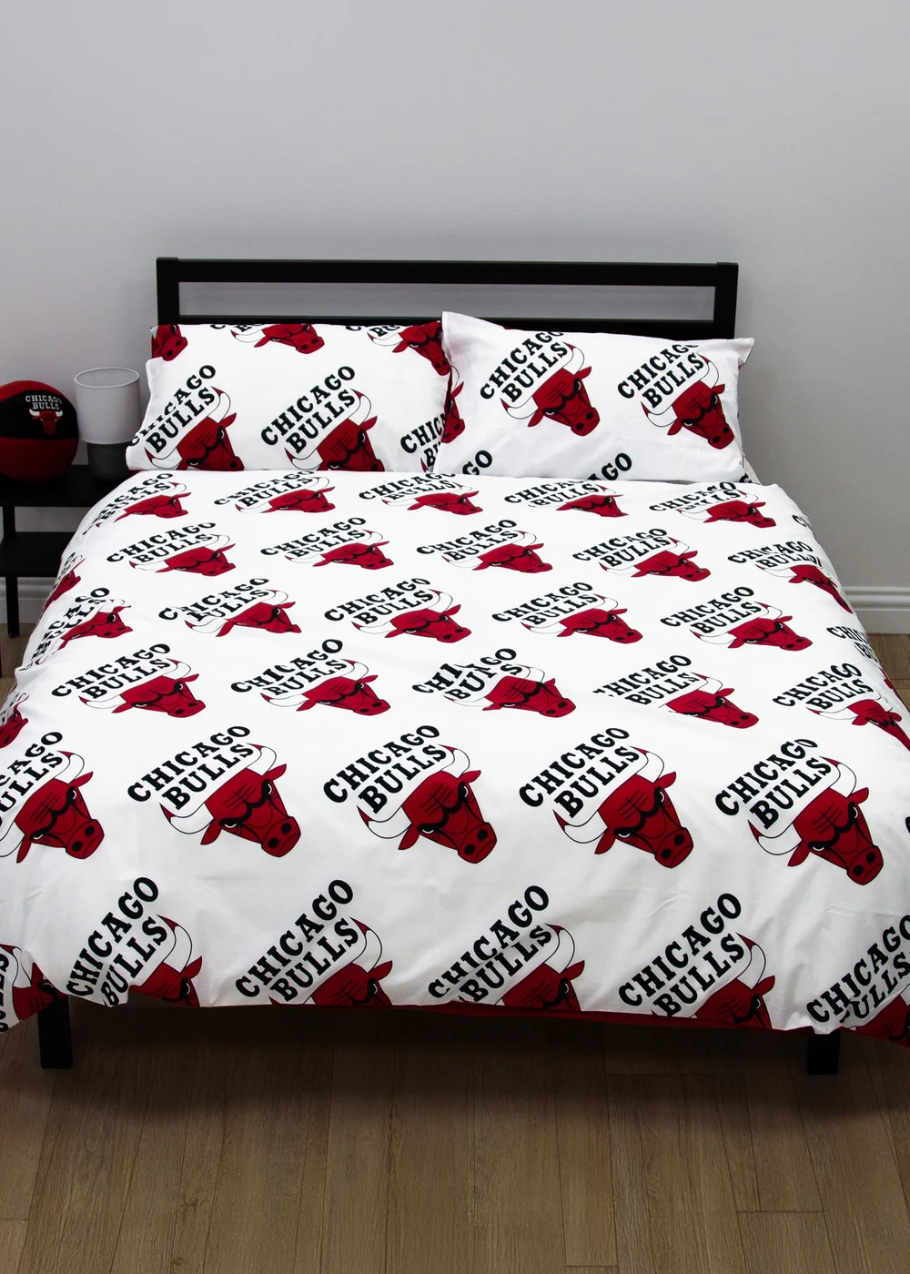 NBA Bulls Reversible Duvet Cover Set - Double Image 2