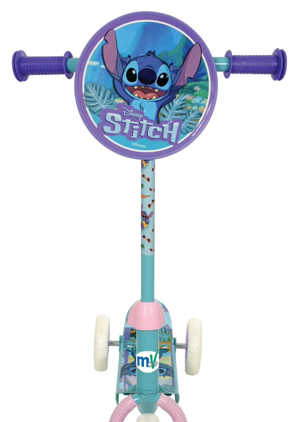 Disney Stitch Deluxe Tri Scooter - One Size Image 3