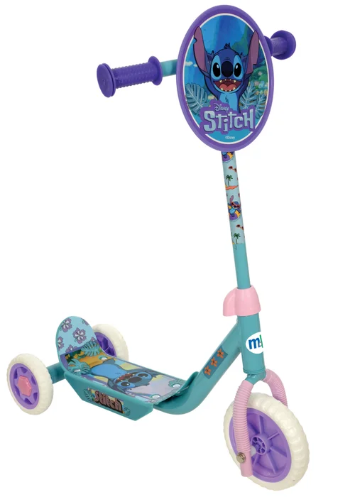 Disney Stitch Deluxe Tri Scooter - One Size Image 1