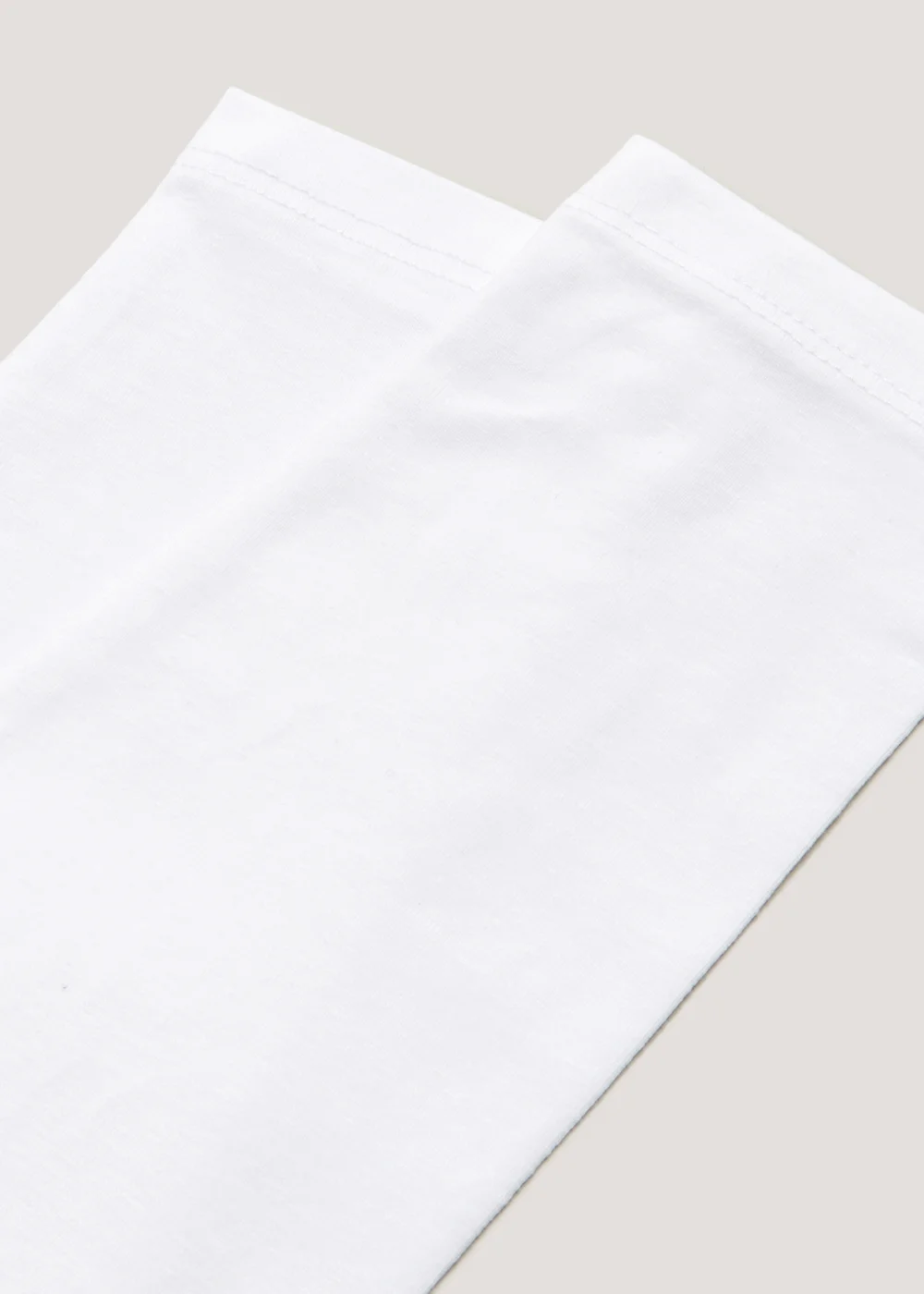 2 Pack Girls White Leggings (7-15yrs) - 8 Yrs Image 2