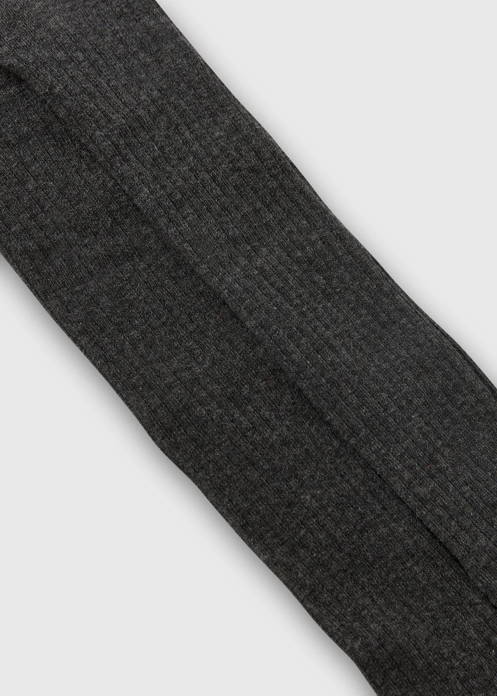 2 Pack Grey Ribbed Tights (4-13yrs) - 4-5 Yrs Image 2