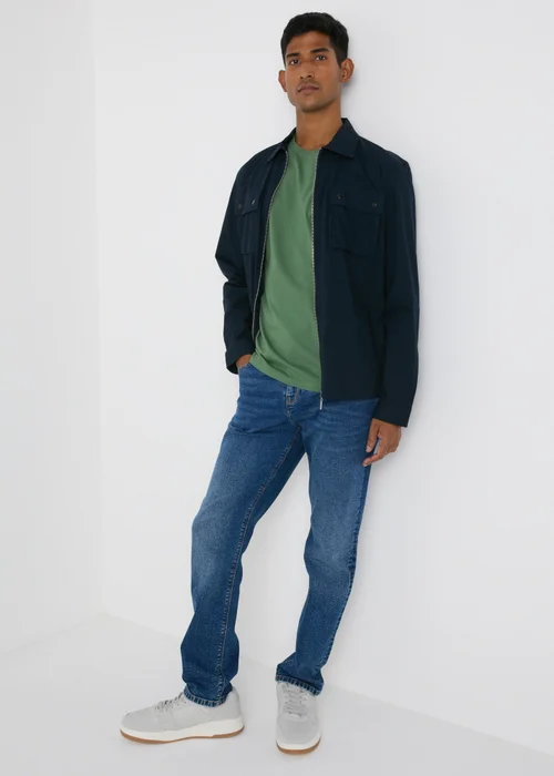 Green Essential Crew Neck T-Shirt - XS Image 1