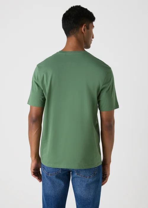 Green Essential Crew Neck T-Shirt - XS Image 2