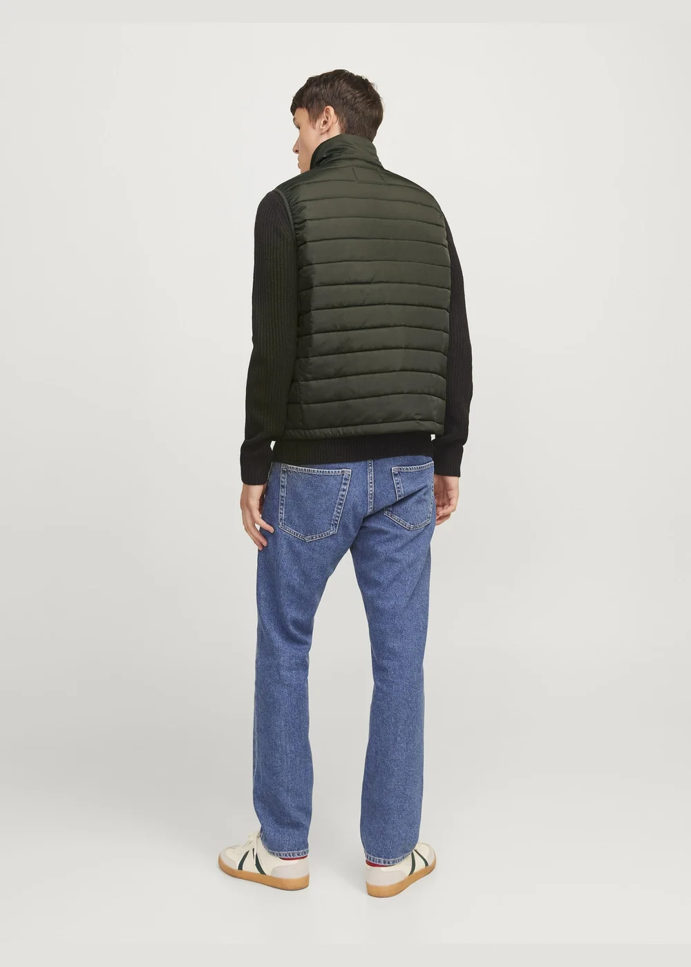 JJ Rebel Khaki Gilet - S Image 2