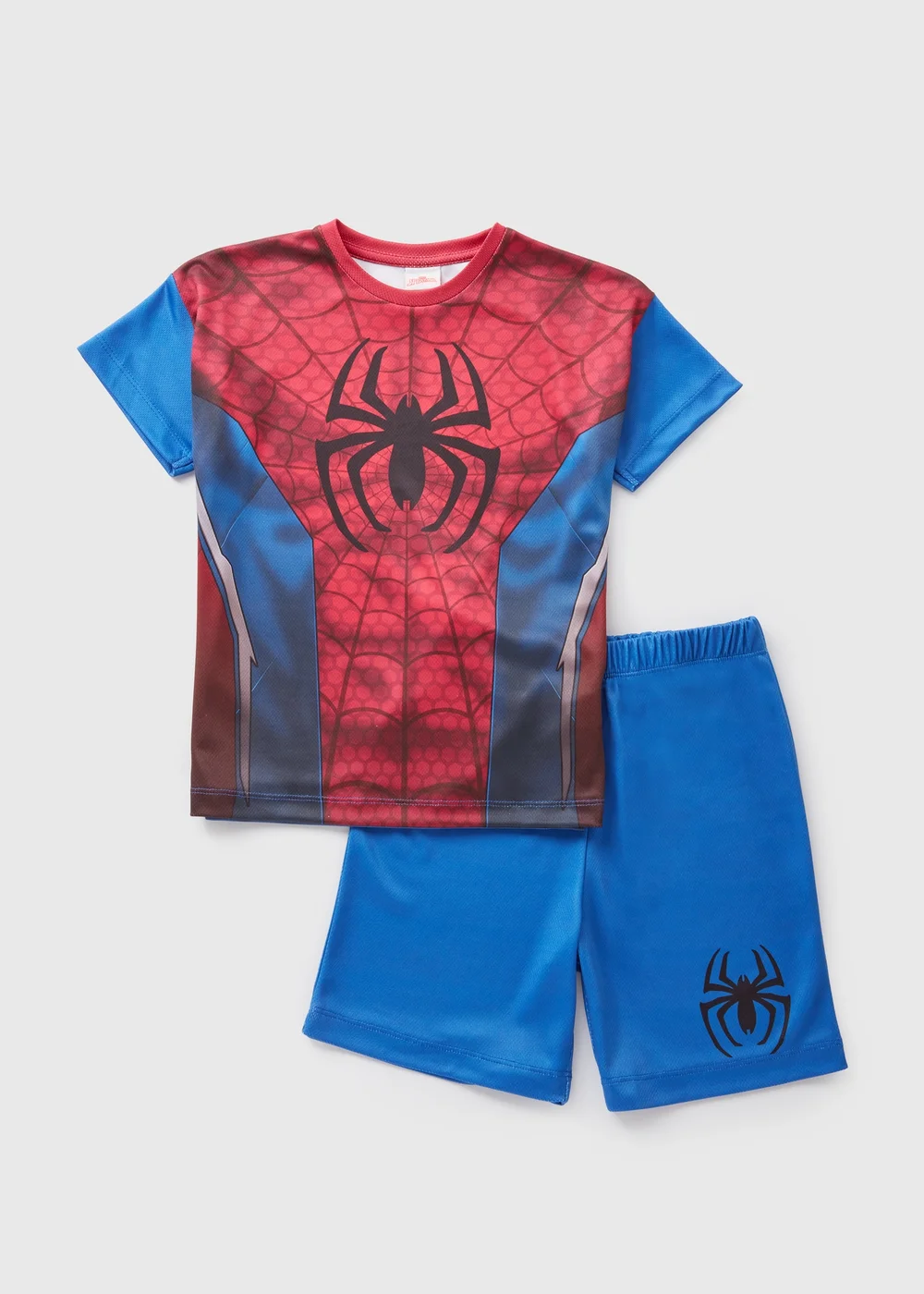 Spiderman Blue Top & Shorts Set (1-7yrs) - 1 to 1 half years Image 1