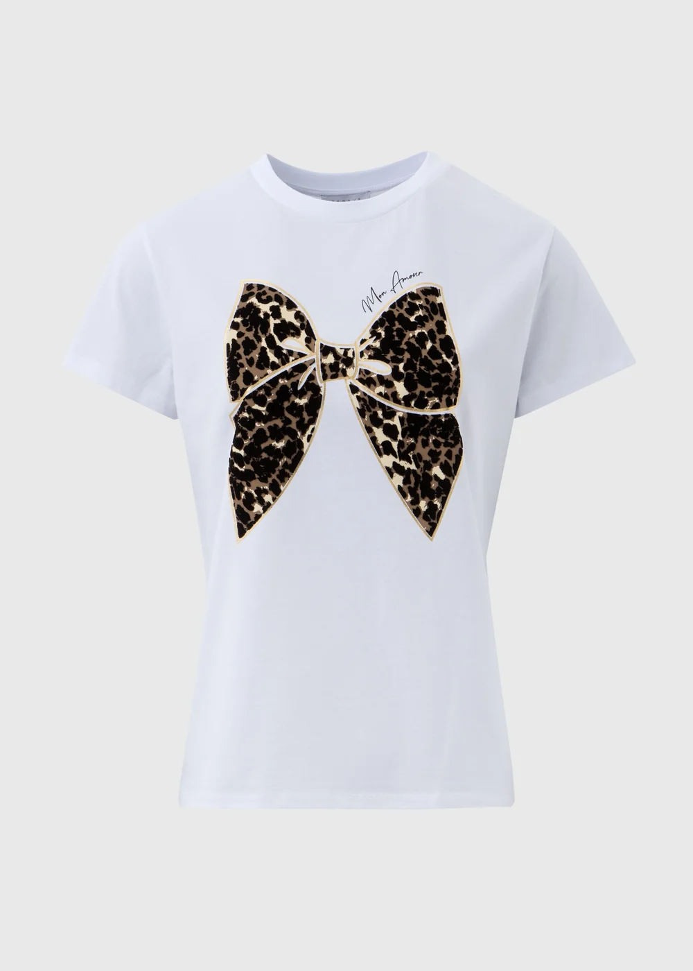 White Bow T-Shirt - 8 Image 4