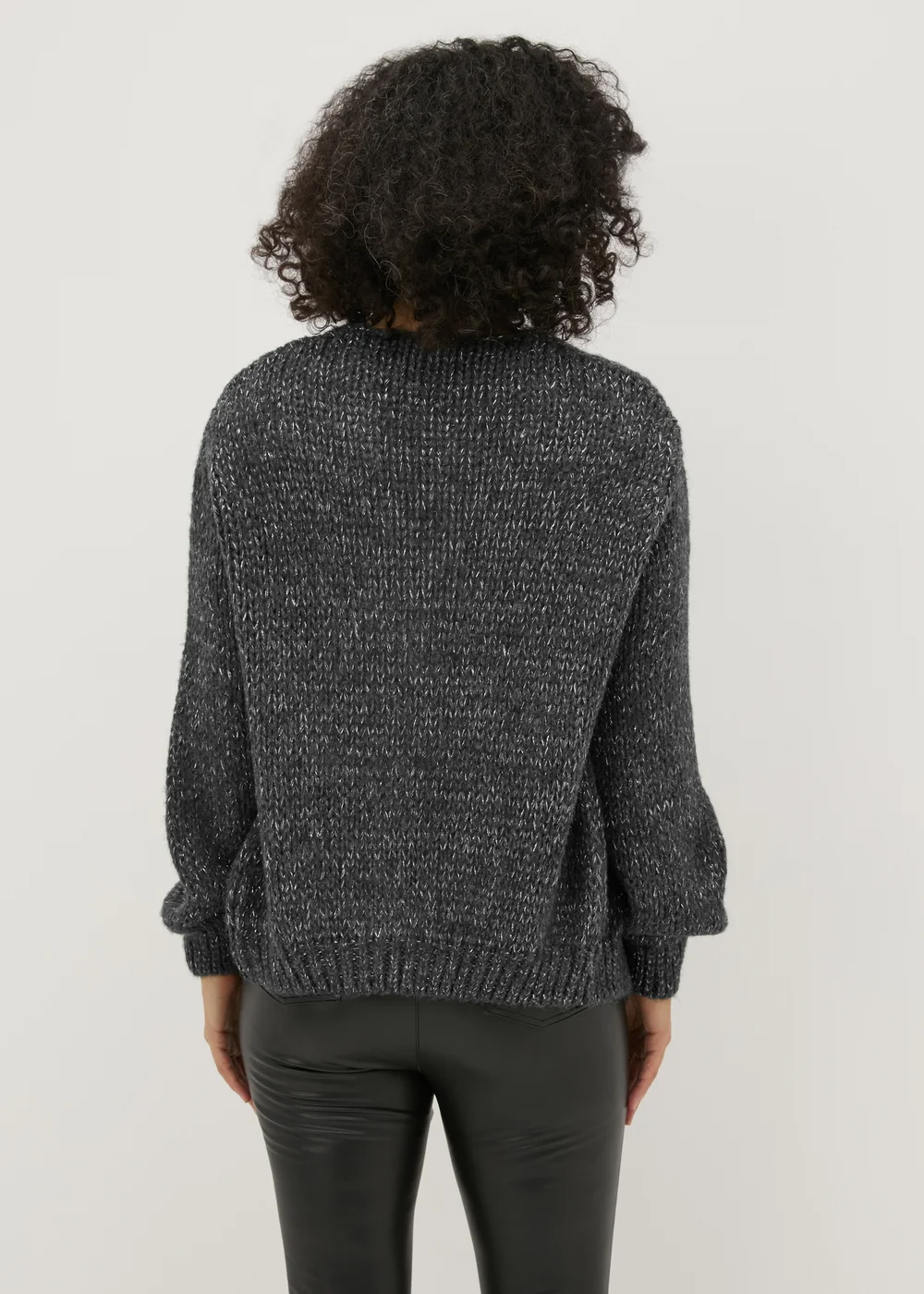 Grey Sparkle Lofty Cardigan - XS Image 2
