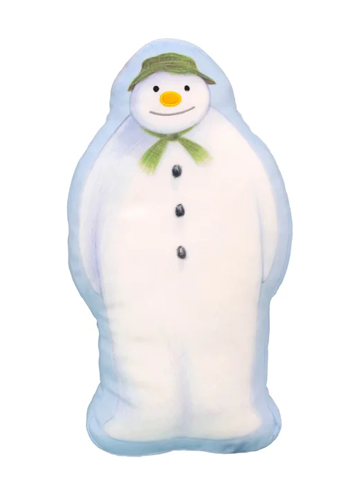 Character World Snowman Shaped Decorative Christmas Cushion - One Size Image 4