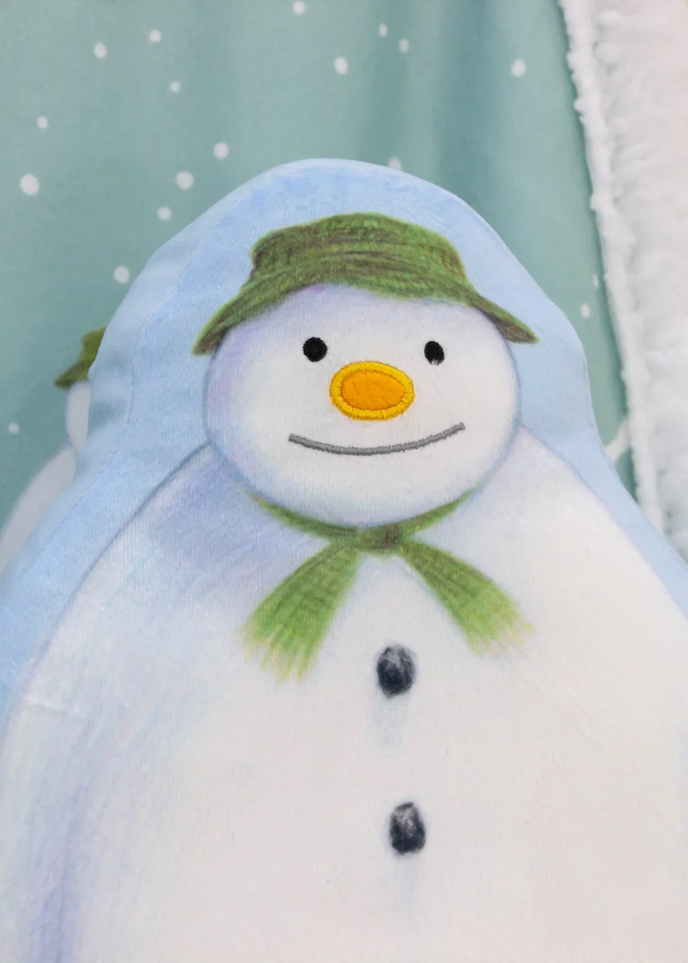 Character World Snowman Shaped Decorative Christmas Cushion - One Size Image 3