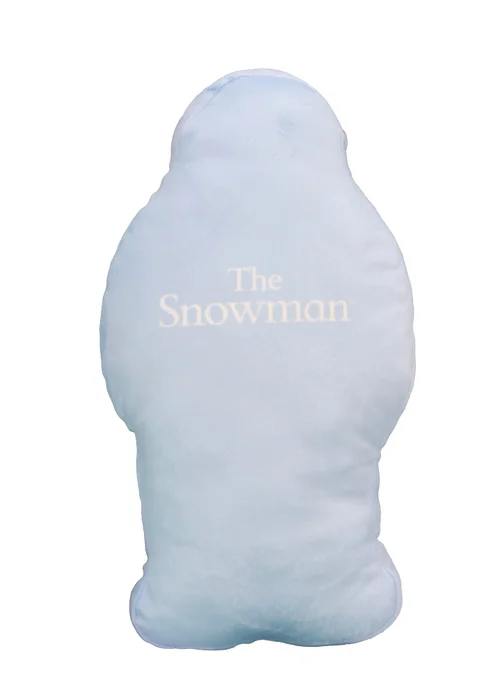 Character World Snowman Shaped Decorative Christmas Cushion - One Size Image 5