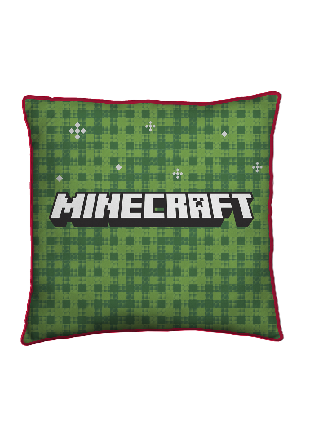 Minecraft Present Square Decorative Cushion - One Size Image 2