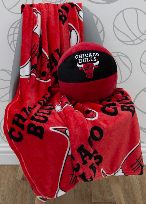 NBA Chicago Fleece Throw - One Size Image 3