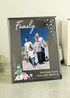Personalised Memento Company Silver Floral 6x4 Diamante Glass Photo Frame - One Size Image 3
