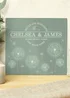 Personalised Memento Company Clear Dandelion Glass Chopping Board/Worktop Saver - One Size Image 3