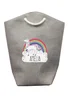 Personalised Memento Company Grey Unicorn Storage Bag - One Size Image 1